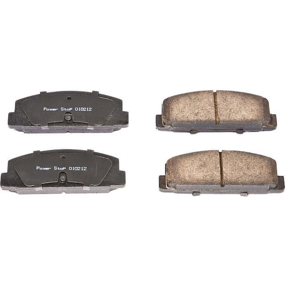 Rear Brake Pad Set - Compatible with 1984 - 1991, 1993 - 1995 Mazda RX-7 GSL-SE 1985 1986 1987 1988 1989 1990 1994