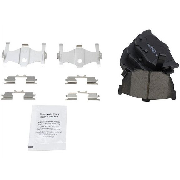 Rear Brake Pad Set - Compatible with 1985 - 1990 Nissan Maxima 1986 1987 1988 1989