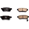 thumbnail image 1 of Rear Brake Pad Set - Compatible with 1985 - 1991 Honda Prelude 2.0 Si 1986 1987 1988 1989 1990, 1 of 2