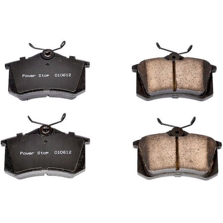 Rear Brake Pad Set - Compatible with 1986 - 1988 Volkswagen Quantum Syncro 1987