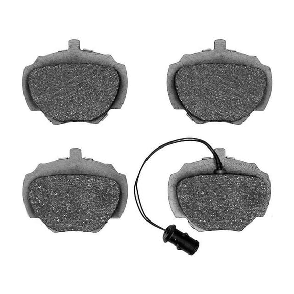 Rear Brake Pad Set - Compatible with 1987 - 1995 Land Rover Range Rover 1988 1989 1990 1991 1992 1993 1994