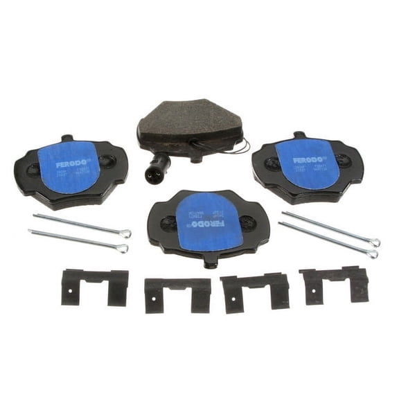 Rear Brake Pad Set - Compatible with 1987 - 1995 Land Rover Range Rover 1988 1989 1990 1991 1992 1993 1994