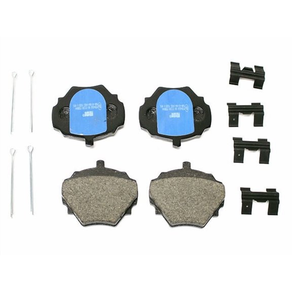 Rear Brake Pad Set - Compatible with 1987 - 1995 Land Rover Range Rover - Ferodo