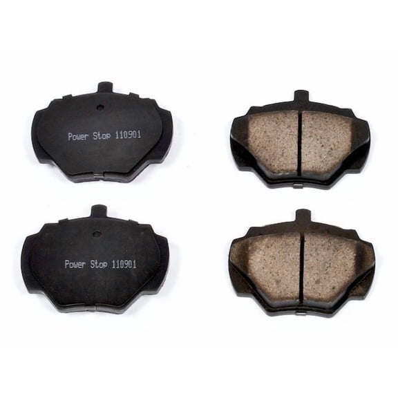 Rear Brake Pad Set - Compatible with 1987 - 1998 Land Rover Range Rover - Power Stop