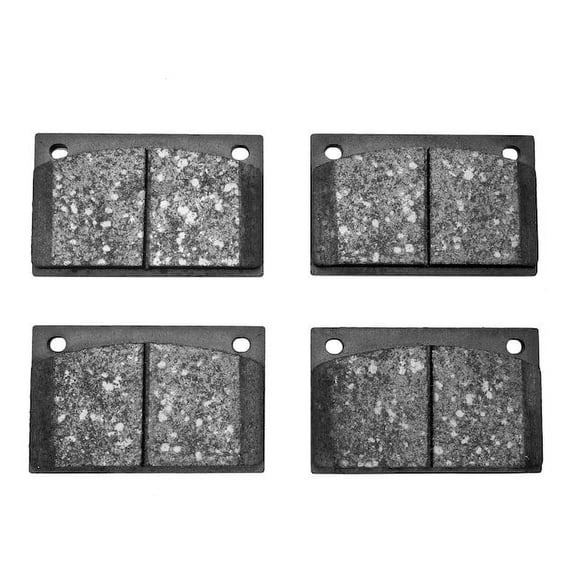 Rear Brake Pad Set - Compatible with 1988 - 1998 Bentley Turbo R - Dynamic Friction