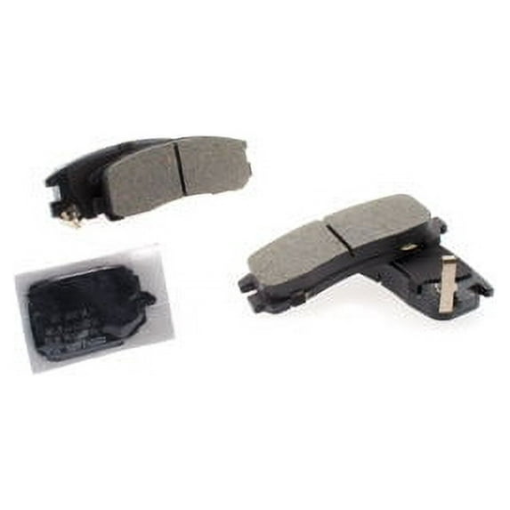 Rear Brake Pad Set - Compatible with 1989 - 1990 Mitsubishi Sigma