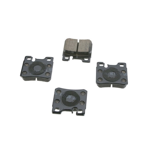Rear Brake Pad Set - Compatible with 1990 - 1993 Mercedes-Benz 300SL 1991 1992