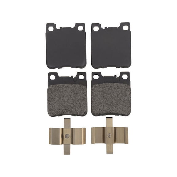 Rear Brake Pad Set - Compatible with 1992 - 1993 Mercedes-Benz 500SEL