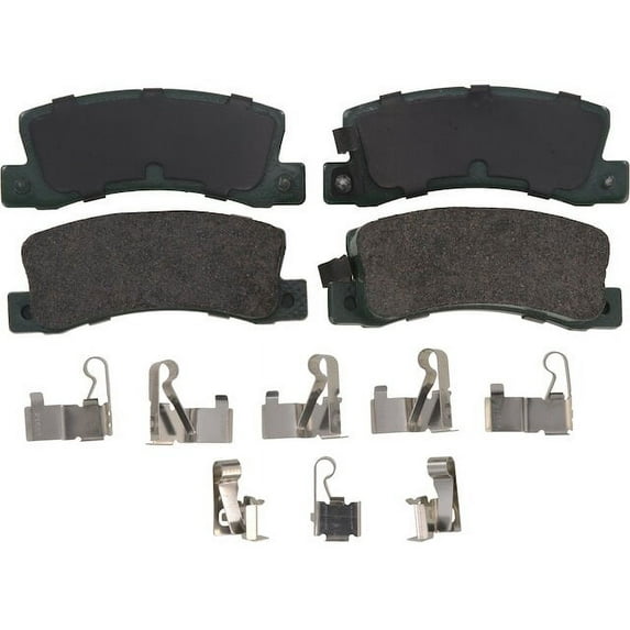 Rear Brake Pad Set - Compatible with 1992 - 1999 ES300 1993 1994 1995 1996 1997 1998