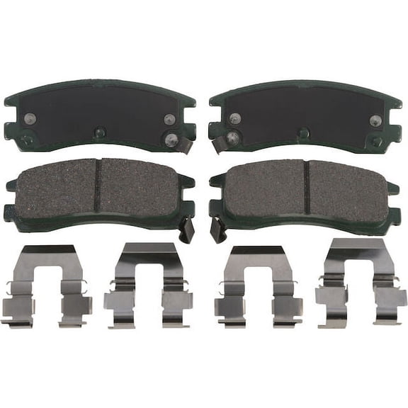 Rear Brake Pad Set - Compatible with 1992 - 2002 Cadillac Eldorado 1993 1994 1995 1996 1997 1998 1999 2000 2001
