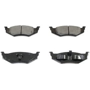 Rear Brake Pad Set - Compatible with 1993 - 1997 Eagle Vision 1994 1995 1996