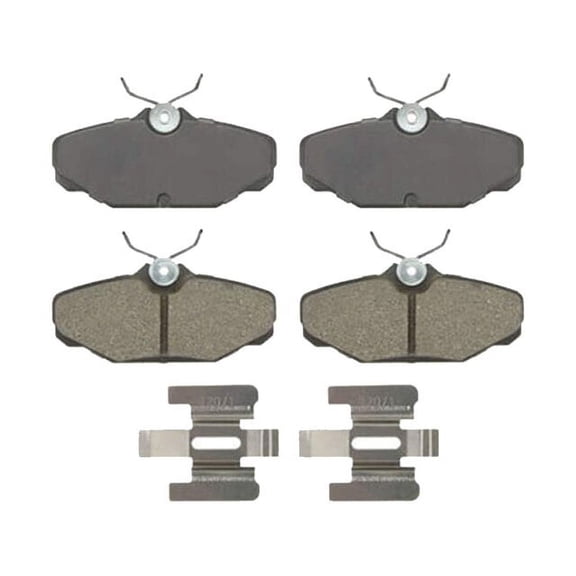 Rear Brake Pad Set - Compatible with 1993 - 2005 Mercury Sable 1994 1995 1996 1997 1998 1999 2000 2001 2002 2003 2004