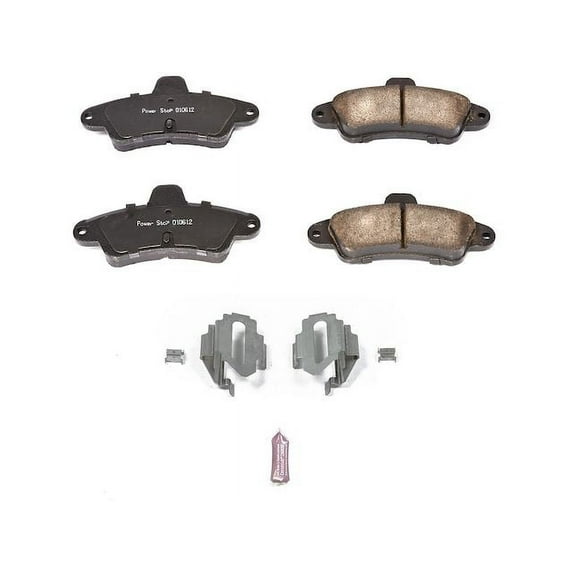 Rear Brake Pad Set - Compatible with 1995 - 2000 Ford Contour 1996 1997 1998 1999