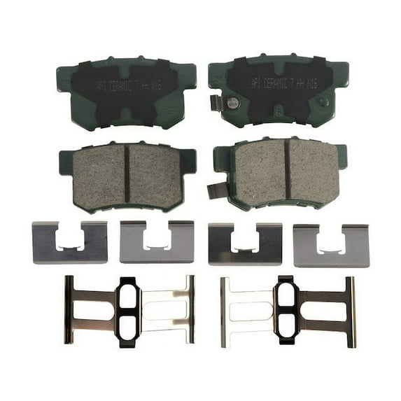 Rear Brake Pad Set - Compatible with 1997 - 1998, 2001 - 2003 Acura CL 2002