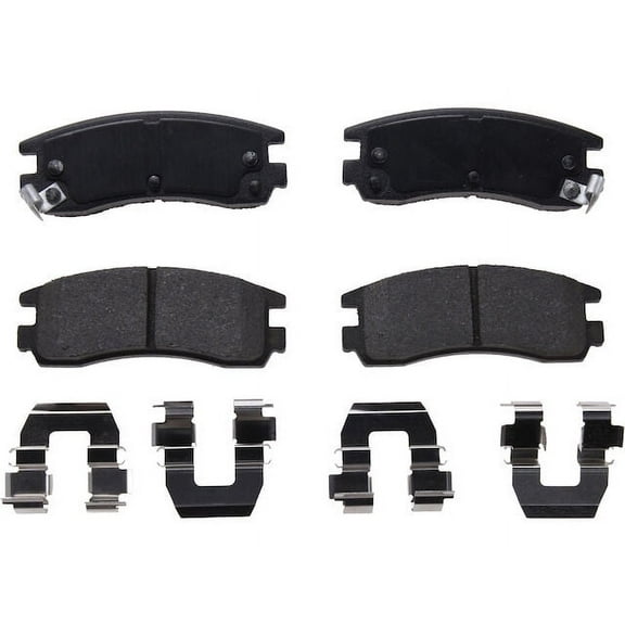 Rear Brake Pad Set - Compatible with 1997 - 2005 Buick Park Avenue 1998 1999 2000 2001 2002 2003 2004
