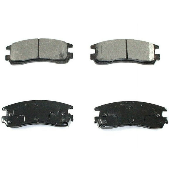 Rear Brake Pad Set - Compatible with 1997 - 2005 Buick Park Avenue 1998 1999 2000 2001 2002 2003 2004