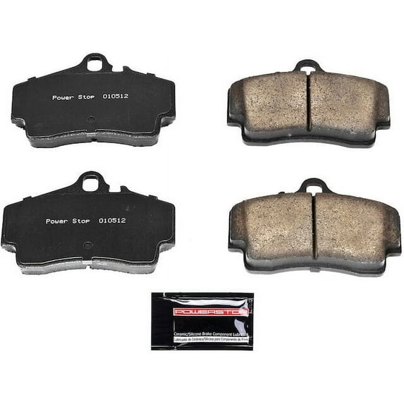 Rear Brake Pad Set - Compatible with 1997 - 2006 Porsche Boxster S 1998 1999 2000 2001 2002 2003 2004 2005