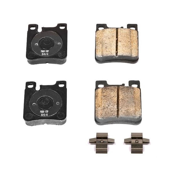 Rear Brake Pad Set - Compatible with 1998 - 2000 Mercedes-Benz C43 AMG 1999