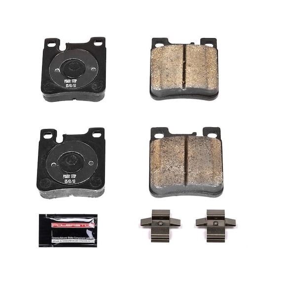 Rear Brake Pad Set - Compatible with 1998 - 2000 Mercedes-Benz C43 AMG 1999
