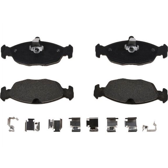 Rear Brake Pad Set - Compatible with 1998 - 2002 Jaguar Vanden Plas 1999 2000 2001