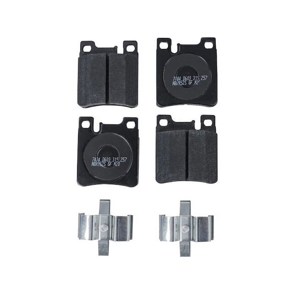 Rear Brake Pad Set - Compatible with 1998 - 2002 Mercedes-Benz E430 1999 2000 2001
