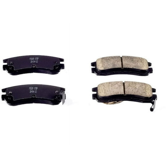 Rear Brake Pad Set - Compatible with 1998 - 2002 Oldsmobile Intrigue 1999 2000 2001