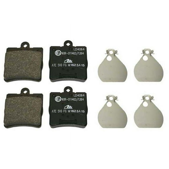 Rear Brake Pad Set - Compatible with 1998 - 2004 Mercedes-Benz SLK230 1999 2000 2001 2002 2003