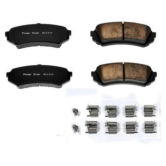 Rear Brake Pad Set - Compatible with 1998 - 2007 LX470 1999 2000 2001 2002 2003 2004 2005 2006