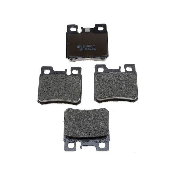 Rear Brake Pad Set - Compatible with 1999 - 2000 Mercedes-Benz C230