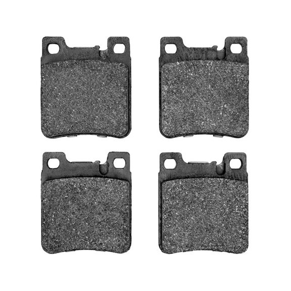 Rear Brake Pad Set - Compatible with 1999, 2003 Mercedes-Benz CLK430 209.375
