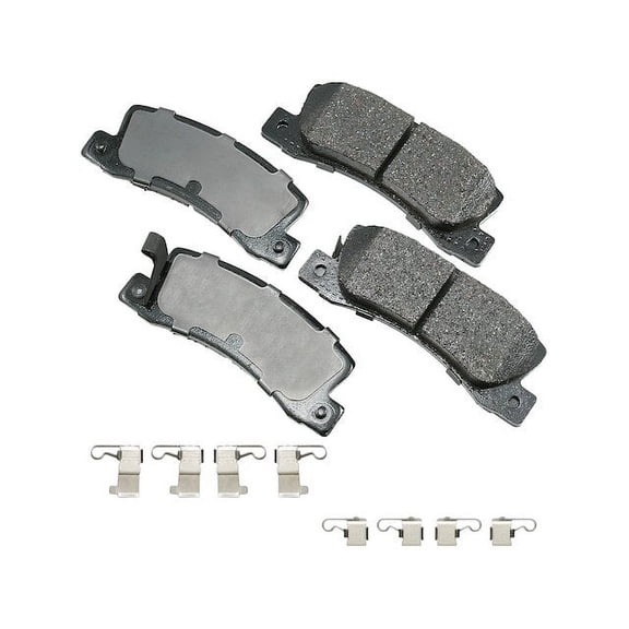 Rear Brake Pad Set - Compatible with 1999 - 2003 RX300 3.0L V6 2000 2001 2002