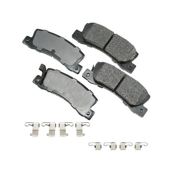 Rear Brake Pad Set - Compatible with 1999 Toyota Solara