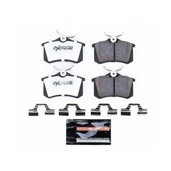 Rear Brake Pad Set - Compatible with 2000 - 2002 Audi S4 - Power Stop
