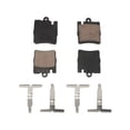 thumbnail image 1 of Rear Brake Pad Set - Compatible with 2000 - 2003 Mercedes-Benz CLK430 Base 2001 2002, 1 of 2