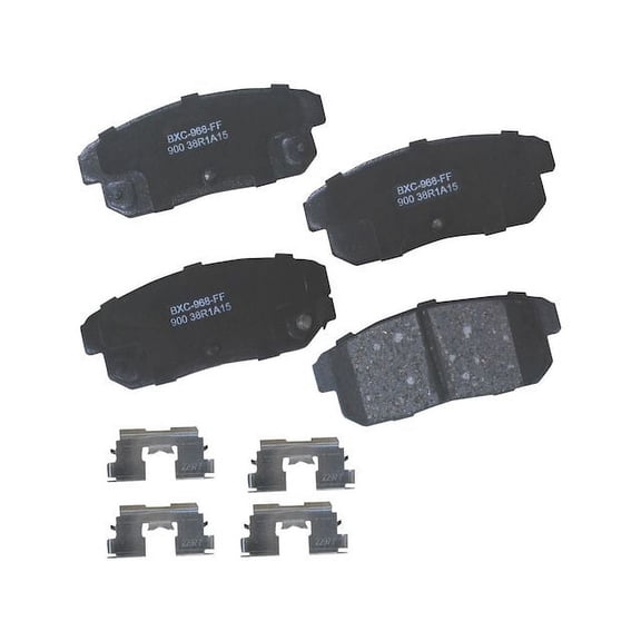 Rear Brake Pad Set - Compatible with 2000 - 2003 Nissan Maxima 2001 2002