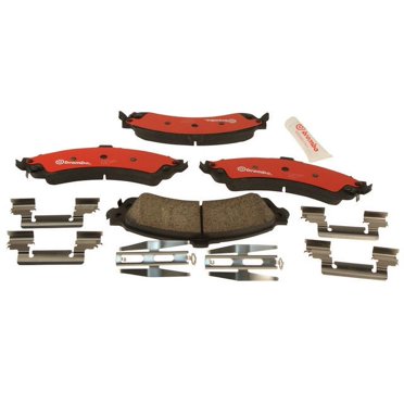 Evan-Fischer Pro-Line Ceramic Brake Pad Set – Front & Rear For Chevy Suburban, Yukon, Avalanche, Silverado 2500 (2004-2013)
