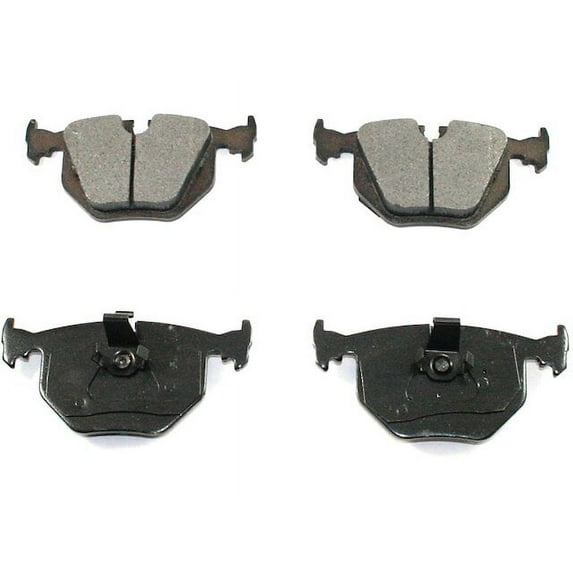 Rear Brake Pad Set - Compatible with 2000 - 2006 BMW X5 2001 2002 2003 2004 2005