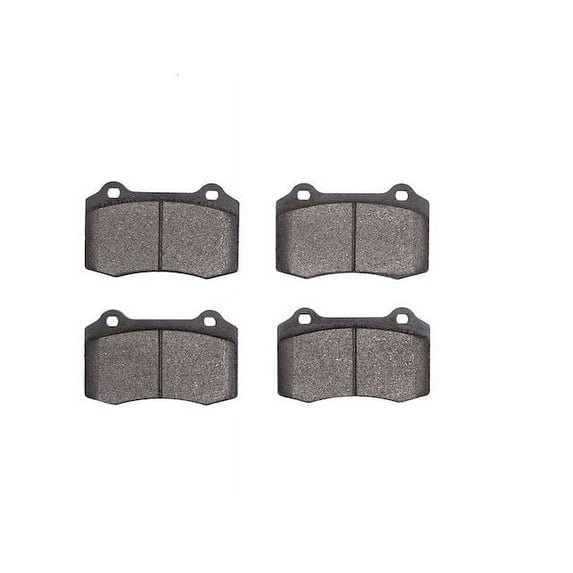Rear Brake Pad Set - Compatible with 2000 - 2006 Jaguar XKR 2001 2002 2003 2004 2005