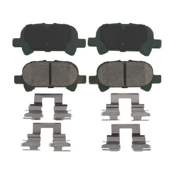 Rear Brake Pad Set - Compatible with 2000 - 2006 Toyota Camry 2001 2002 2003 2004 2005
