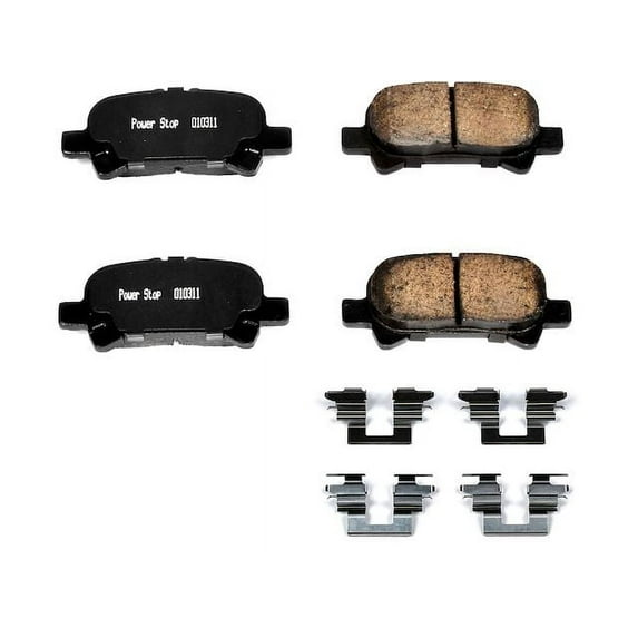 Rear Brake Pad Set - Compatible with 2000 - 2006 Toyota Camry 3.0L V6 2001 2002 2003 2004 2005
