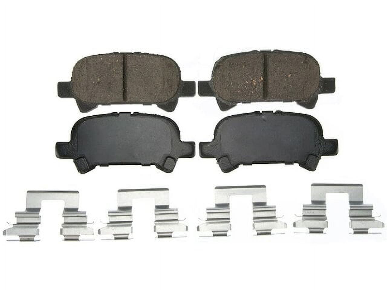 Rear Brake Pad Set - Compatible with 2000 - 2007 Toyota Avalon 2001 ...