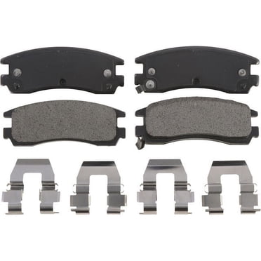 Front & Rear Drilled & Slotted Brake Rotors + Ceramic Pads For 2006-2010 Chevy Impala Monte Carlo