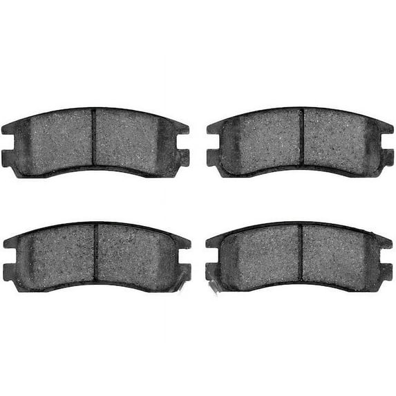 Rear Brake Pad Set - Compatible with 2000 - 2010 Chevy Impala 2001 2002 2003 2004 2005 2006 2007 2008 2009