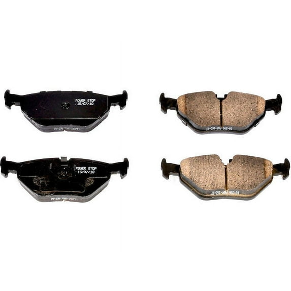 Rear Brake Pad Set - Compatible with 2000 BMW 323Ci E46