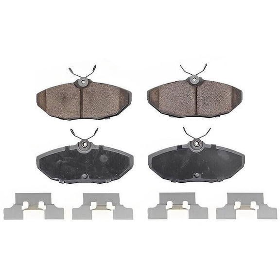 Rear Brake Pad Set - Compatible with 2001 - 2002 Dodge Viper