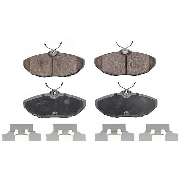 Rear Brake Pad Set - Compatible with 2001 - 2002 Dodge Viper
