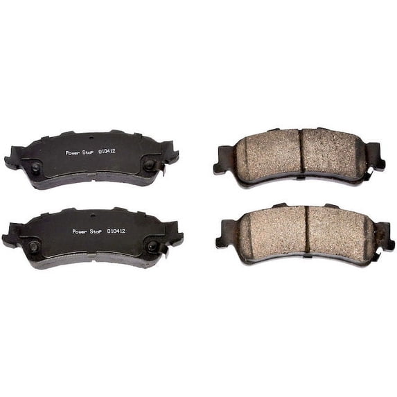 Rear Brake Pad Set - Compatible with 2001 - 2002 GMC Yukon XL 1500