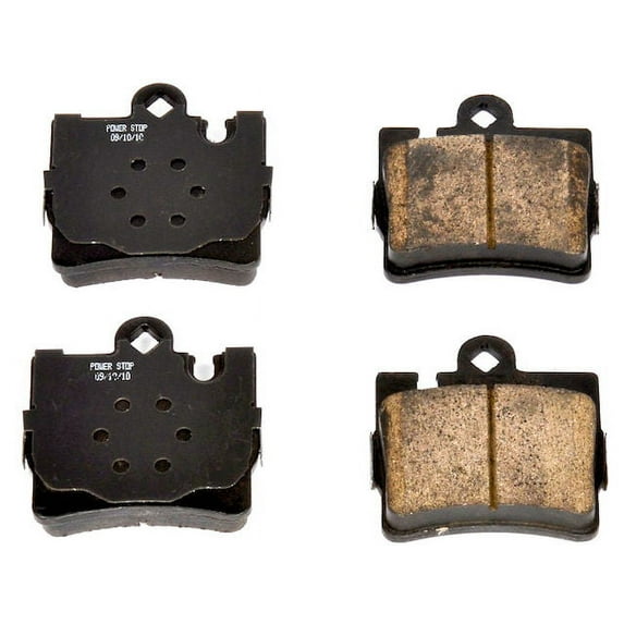 Rear Brake Pad Set - Compatible with 2001 - 2002 Mercedes-Benz CL55 AMG