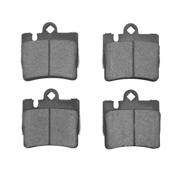 Rear Brake Pad Set - Compatible with 2001 - 2002 Mercedes-Benz S600