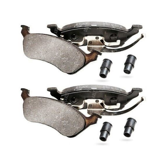 Rear Brake Pad Set - Compatible with 2001 - 2003 Chrysler Voyager LX 2002